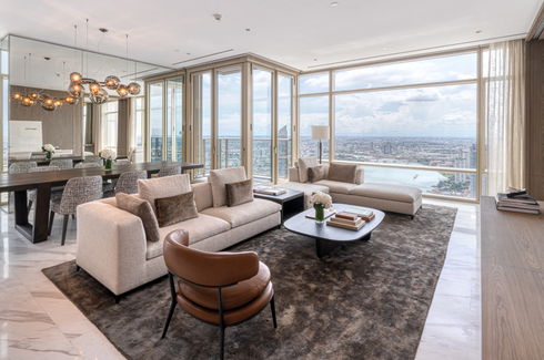3 Bedroom Condo for sale in Four Seasons Private Residences, Thung Wat Don, Bangkok near BTS Saphan Taksin