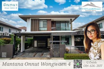 3 Bedroom House for sale in Manthana Onnut - Wongwaen 4, Dokmai, Bangkok