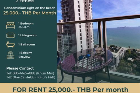 1 Bedroom Condo for rent in The Riviera Wongamat, Na Kluea, Chonburi