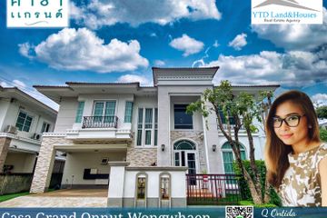 3 Bedroom House for sale in Casa Grand Onnuch – Wongwhaen, Bang Na, Bangkok near BTS Udom Suk