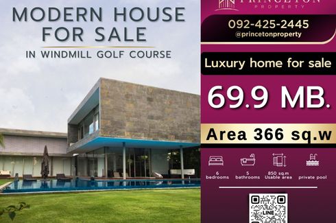 6 Bedroom House for sale in Summit Windmill Golf Club, Bang Phli Yai, Samut Prakan