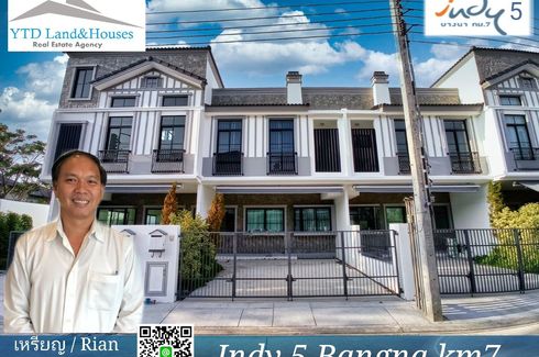 3 Bedroom Townhouse for rent in Indy 5 Bangna km.7, Bang Kaeo, Samut Prakan