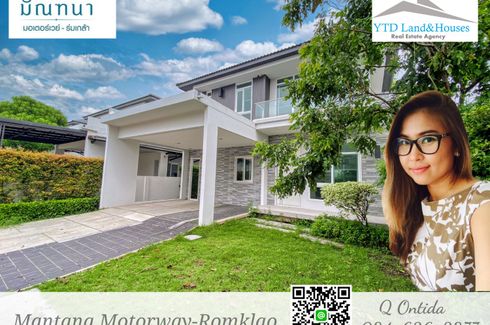 3 Bedroom House for sale in Mantana Motorway-New Krungthepkreetha, Khlong Song Ton Nun, Bangkok