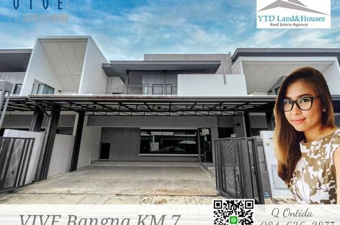 3 Bedroom Townhouse for sale in VIVE Bangna KM.7, Bang Kaeo, Samut Prakan