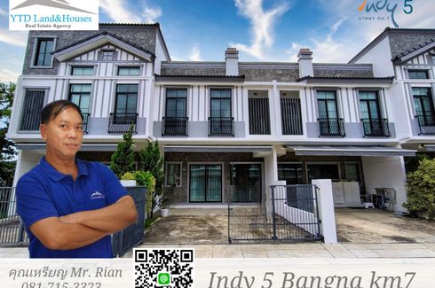 3 Bedroom Townhouse for rent in Indy 5 Bangna km.7, Bang Kaeo, Samut Prakan