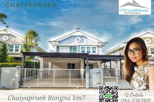 3 Bedroom House for rent in Chaiyaphruek Bangna Km.7, Bang Kaeo, Samut Prakan