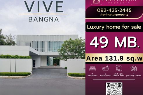 4 Bedroom House for sale in VIVE Bangna, Bang Kaeo, Samut Prakan near BTS Bang Na