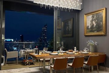 4 Bedroom Condo for Sale or Rent in The Esse at Singha Complex, Bang Kapi, Bangkok near MRT Phetchaburi