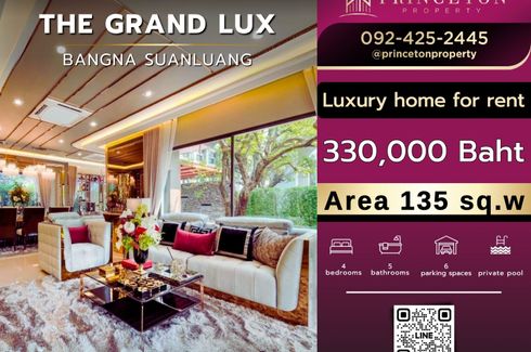 4 Bedroom House for rent in The Grand Lux Bangna-Suanluang, Dokmai, Bangkok