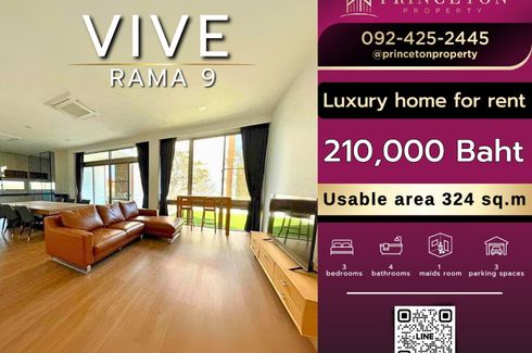 3 Bedroom House for rent in VIVE Rama 9, Saphan Sung, Bangkok