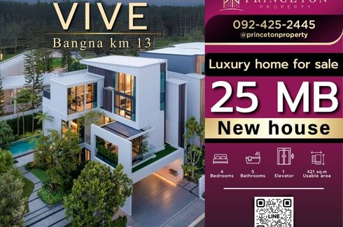 4 Bedroom House for sale in VIVE Bangna km 13, Bang Chalong, Samut Prakan