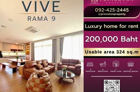 3 Bedroom House for rent in VIVE Rama 9, Saphan Sung, Bangkok