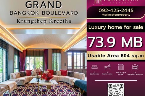 5 Bedroom House for sale in Grand Bangkok Boulevard Krungthepkritha, Khlong Sam Prawet, Bangkok