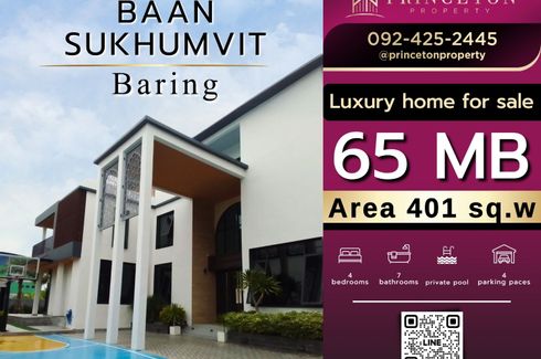 4 Bedroom House for sale in Samrong Nuea, Samut Prakan near BTS Bearing