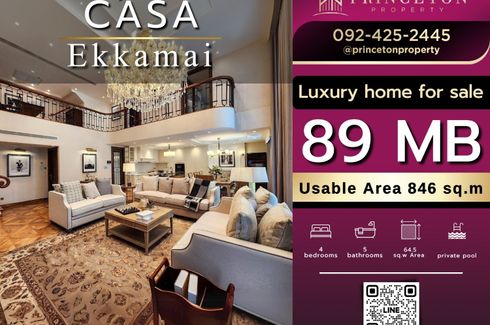 4 Bedroom House for sale in Casa Ekamai 28, Khlong Tan Nuea, Bangkok near Airport Rail Link Ramkhamhaeng