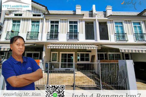 3 Bedroom Townhouse for sale in Indy 4 bangna km.7, Bang Kaeo, Samut Prakan