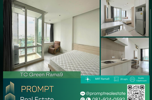 1 Bedroom Condo for rent in T.C. Green, Huai Khwang, Bangkok near MRT Phetchaburi