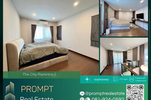 4 Bedroom House for rent in The City Ramintra 2, O Ngoen, Bangkok