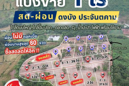 Land for sale in Dong Bang, Prachin Buri