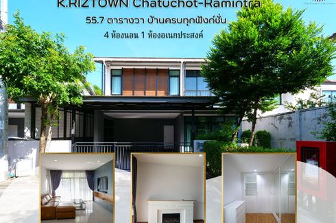 4 Bedroom House for sale in K.RIZTOWN Chatuchot-Ramintra, Sam Wa Tawan Tok, Bangkok