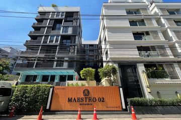 Condo for sale in Maestro 02 Ruamrudee, Lumpini, Bangkok near BTS Ploen Chit