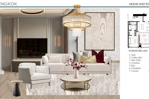 3 Bedroom Condo for rent in One89 Wireless, Lumpini, Bangkok near MRT Lumpini