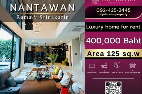 4 Bedroom House for rent in Nantawan Rama 9 - Srinakarin, Saphan Sung, Bangkok