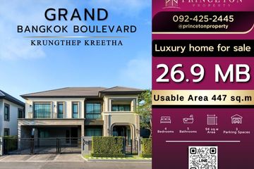 4 Bedroom House for sale in Grand Bangkok Boulevard Krungthepkritha, Khlong Sam Prawet, Bangkok