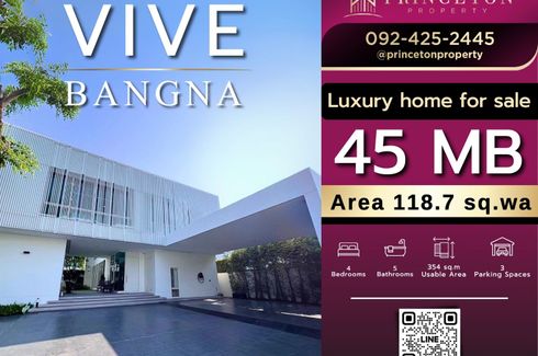 4 Bedroom House for sale in VIVE Bangna, Bang Kaeo, Samut Prakan near BTS Bang Na