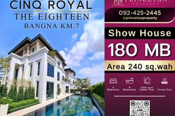 6 Bedroom House for sale in Cinq Royal The Eighteen Bangna km.7, Bang Kaeo, Samut Prakan