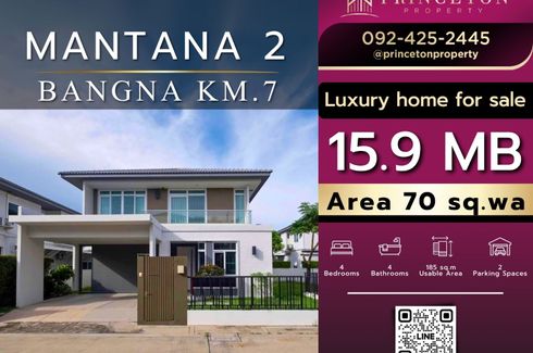 4 Bedroom House for sale in Mantana 2 Bangna Km.7, Bang Kaeo, Samut Prakan