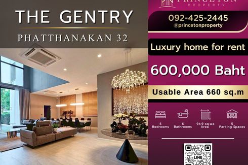 5 Bedroom House for rent in The Gentry Phatthanakan, Suan Luang, Bangkok