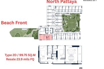 2 Bedroom Condo for sale in PTY Residence Sai 1, Nong Prue, Chonburi