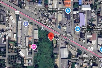 Land for sale in Tha Raeng, Bangkok near MRT Vatcharaphon