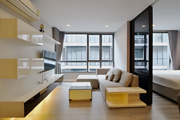 1 Bedroom Condo for rent in The Room Sukhumvit 40, Phra Khanong, Bangkok near BTS Ekkamai
