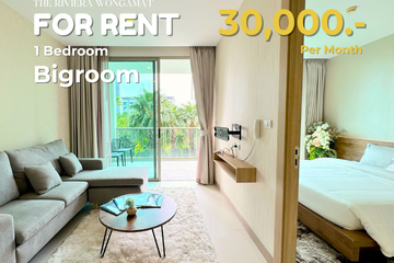 1 Bedroom Condo for rent in The Riviera Wongamat, Na Kluea, Chonburi