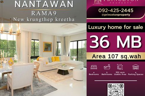 4 Bedroom House for sale in Nantawan Rama 9 - New Krungthepkretha, Saphan Sung, Bangkok