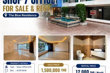 Condo for Sale or Rent in The Blue Residence, Nong Prue, Chonburi