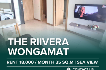 1 Bedroom Condo for rent in The Riviera Wongamat, Na Kluea, Chonburi