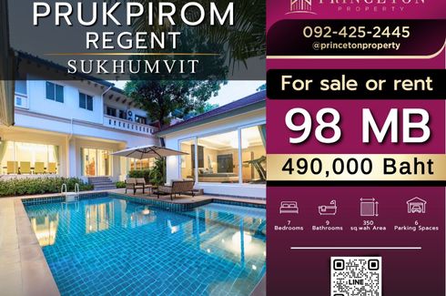 7 Bedroom House for Sale or Rent in Prukpirom Regent Sukhumvit 107, Bang Na, Bangkok