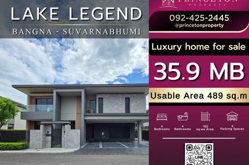 4 Bedroom House for sale in Lake Legend Bangna - Suvarnabhumi, Racha Thewa, Samut Prakan