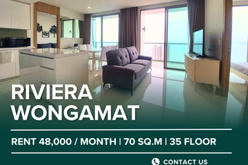 2 Bedroom Condo for rent in The Riviera Wongamat, Na Kluea, Chonburi