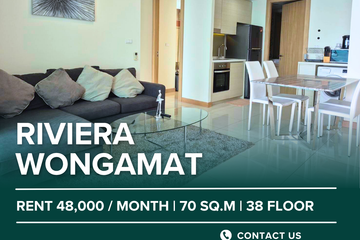 2 Bedroom Condo for rent in The Riviera Wongamat, Na Kluea, Chonburi