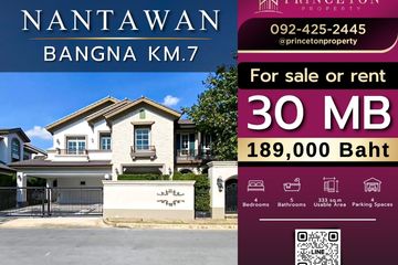 4 Bedroom House for Sale or Rent in Nantawan Bangna Km.7, Bang Kaeo, Samut Prakan