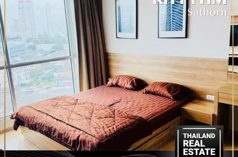 2 Bedroom Condo for rent in Rhythm Sathorn, Thung Wat Don, Bangkok near BTS Saphan Taksin