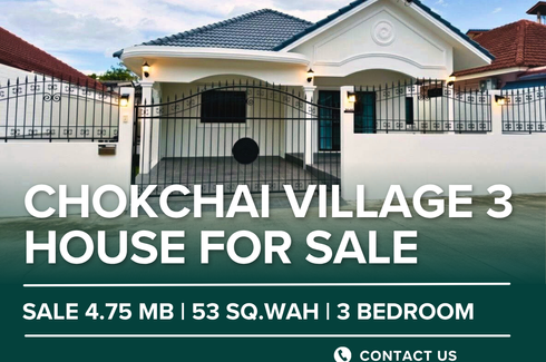 3 Bedroom House for sale in Nong Prue, Chonburi