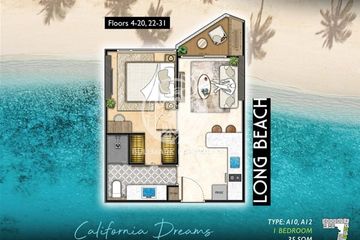 1 Bedroom Condo for sale in Nong Prue, Chonburi