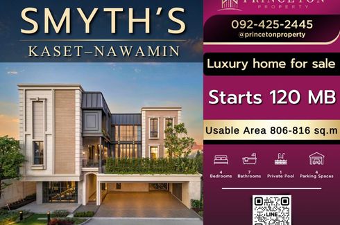 4 Bedroom House for sale in SMYTH’S Kaset - Nawamin, Lat Phrao, Bangkok