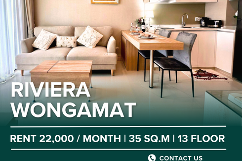 1 Bedroom Condo for rent in The Riviera Wongamat, Na Kluea, Chonburi