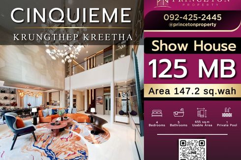 4 Bedroom House for sale in CINQUIEME Krungthep Kreetha, Saphan Sung, Bangkok